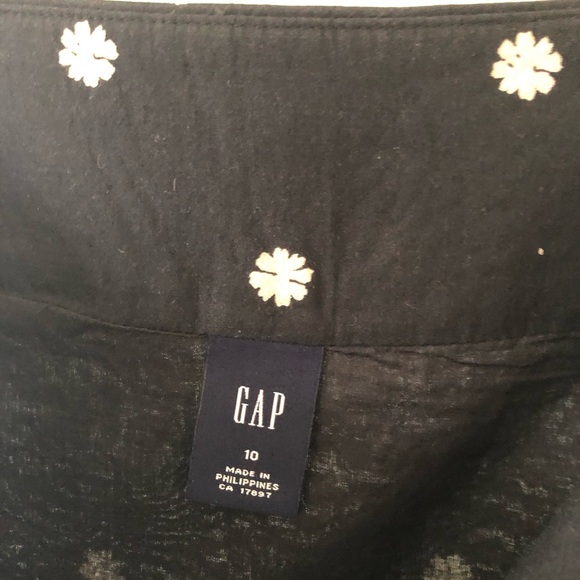Gap print summer skirt, lined, size 10 - Picture 4 of 5